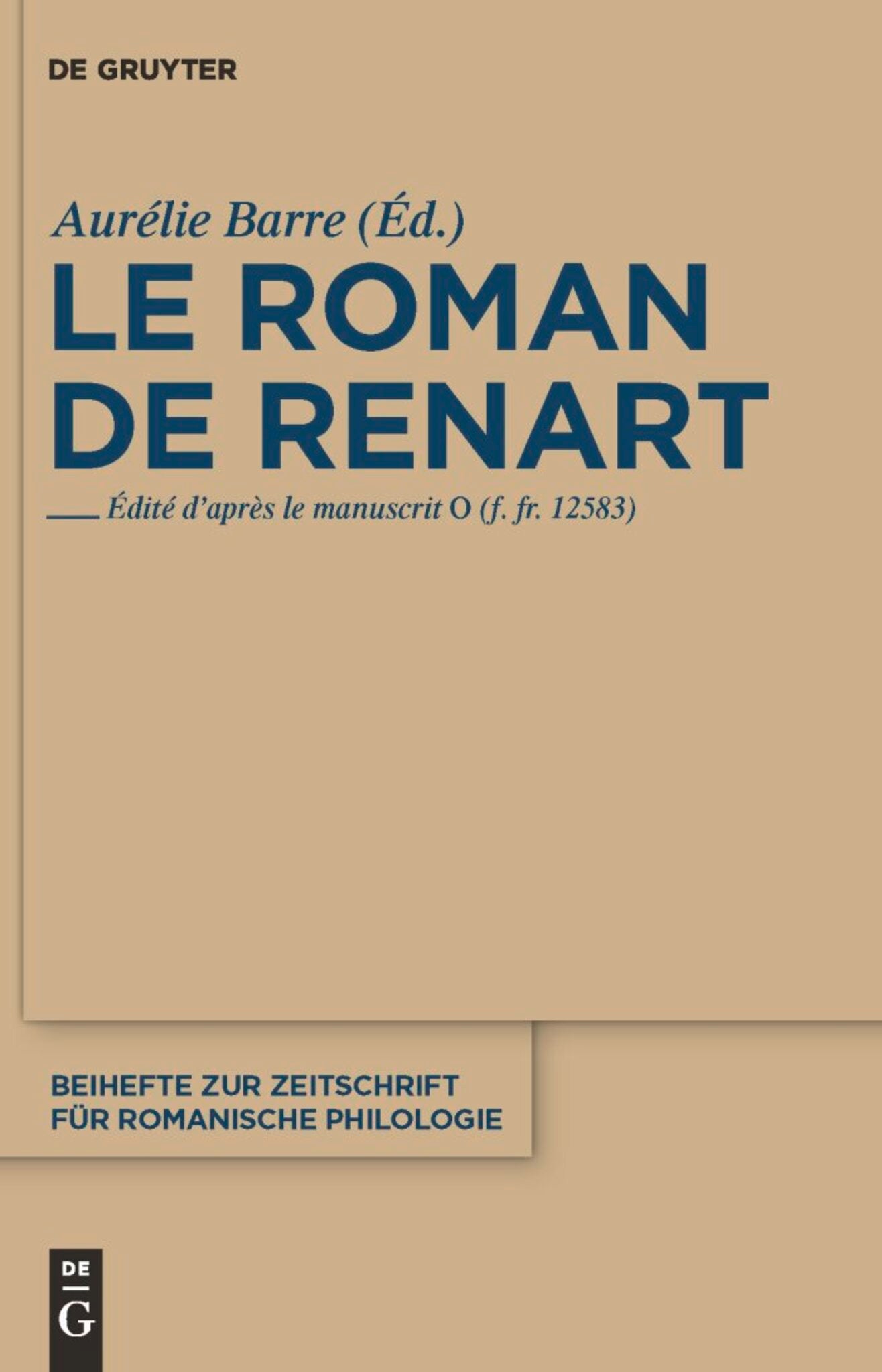 Le roman de Renart